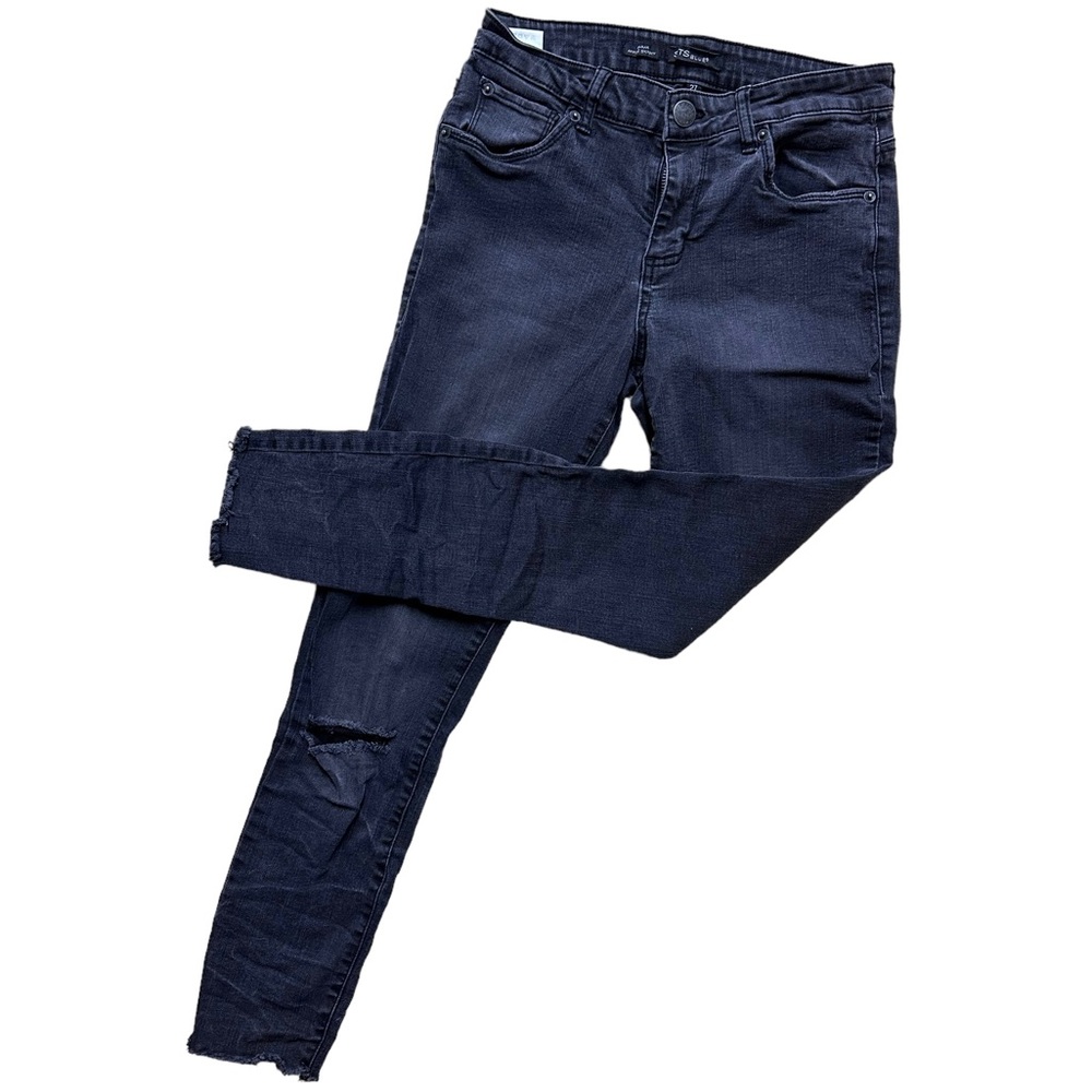 STS Blue | Emma Ankle Skinny Jeans in Black